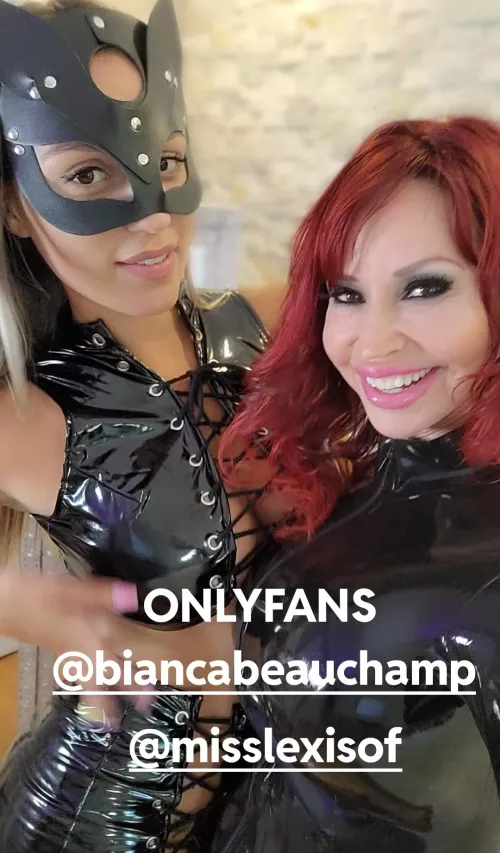 Bianca is releasing her GG video & GGB extended video with girltoy Miss Lexis on her OF tomorrow 🔥