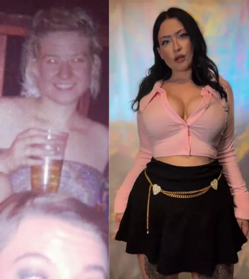 homely hippie @ 21 to bimbo @ 33 🙏