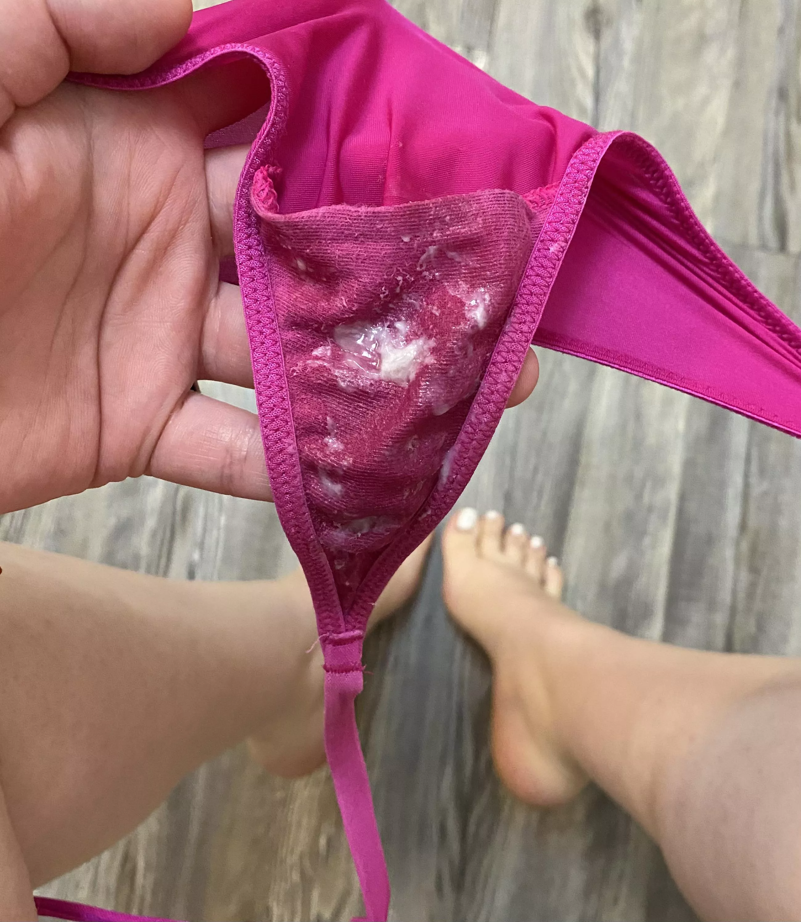 [Selling] Hot and horny💦= awesome panties! 😛naughty pics included💜orgasm 💜 discreet shipping 💜fetish friendly💜 add ons available💜 💜 Kik- RoxxxyBellerose