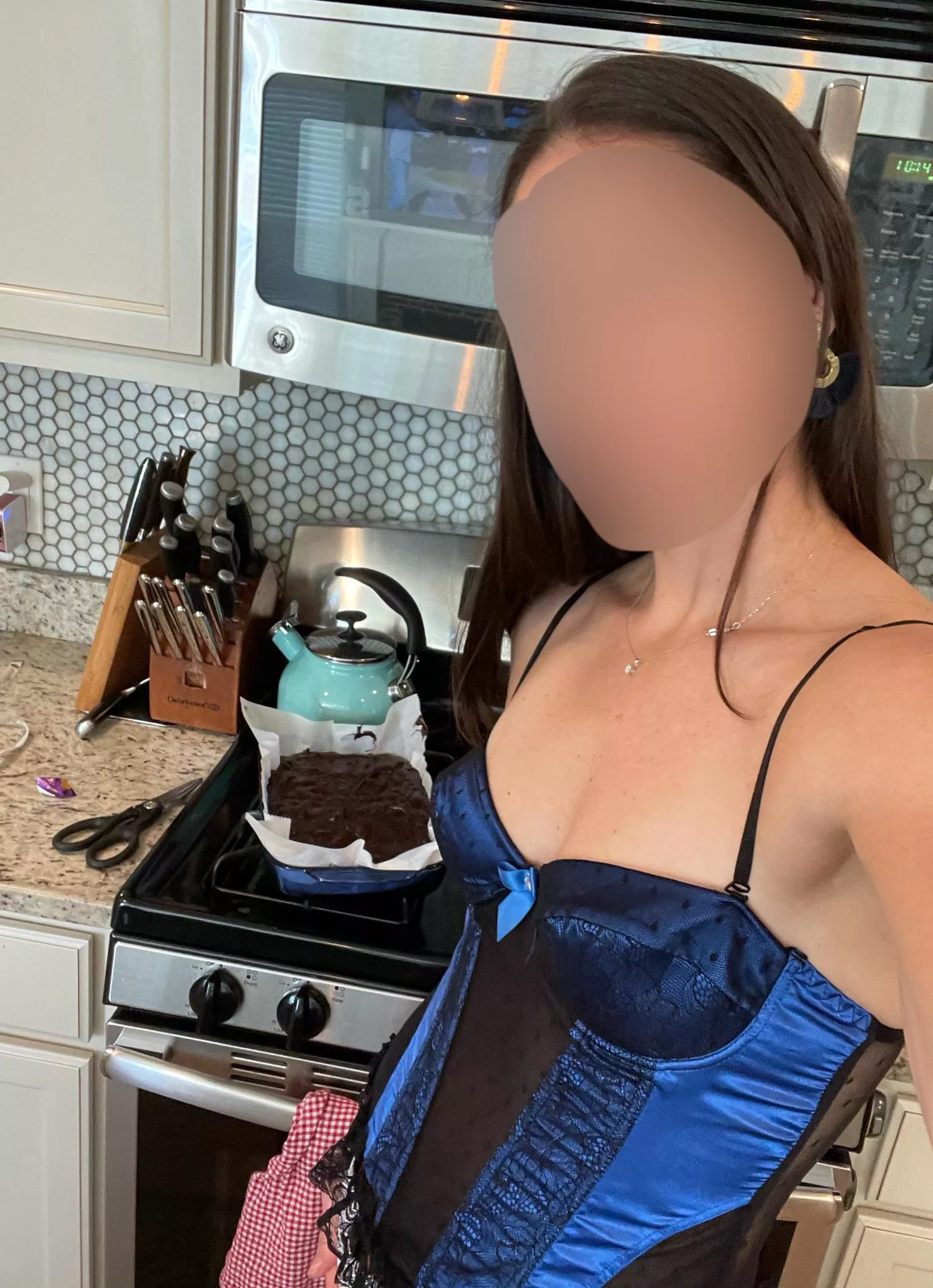 Who needs an apron when you have a French corset???