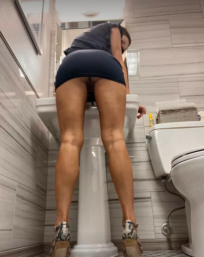 i think i forget wearing something