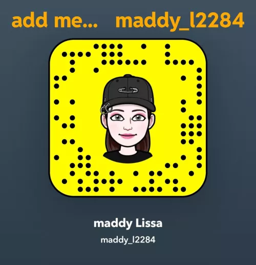 If you want to have free sex with me then add me to Snapchat I don't want any money 100% free today I am very excited my Snapchat... maddy_l2284