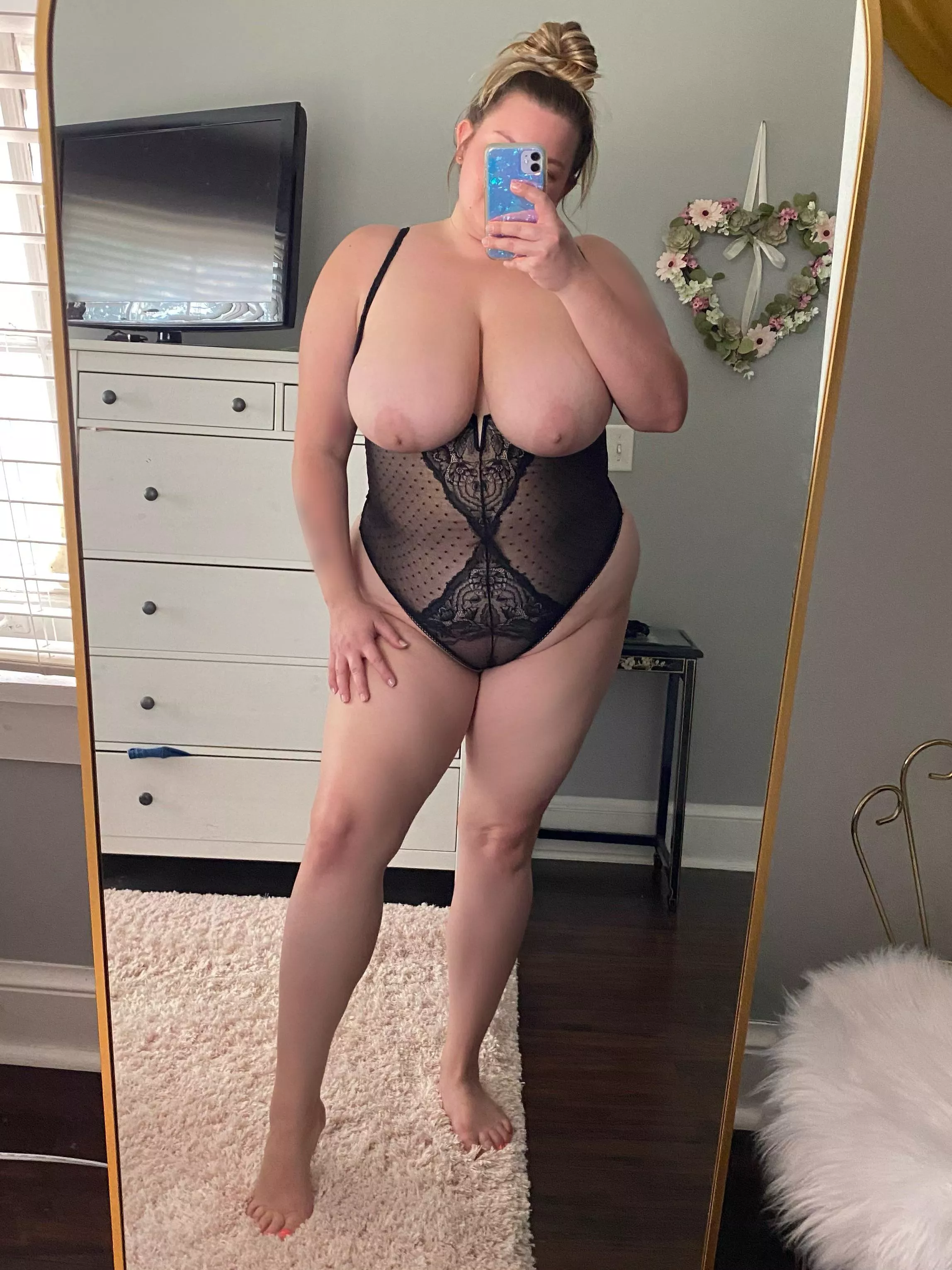 Letting it all hang out today