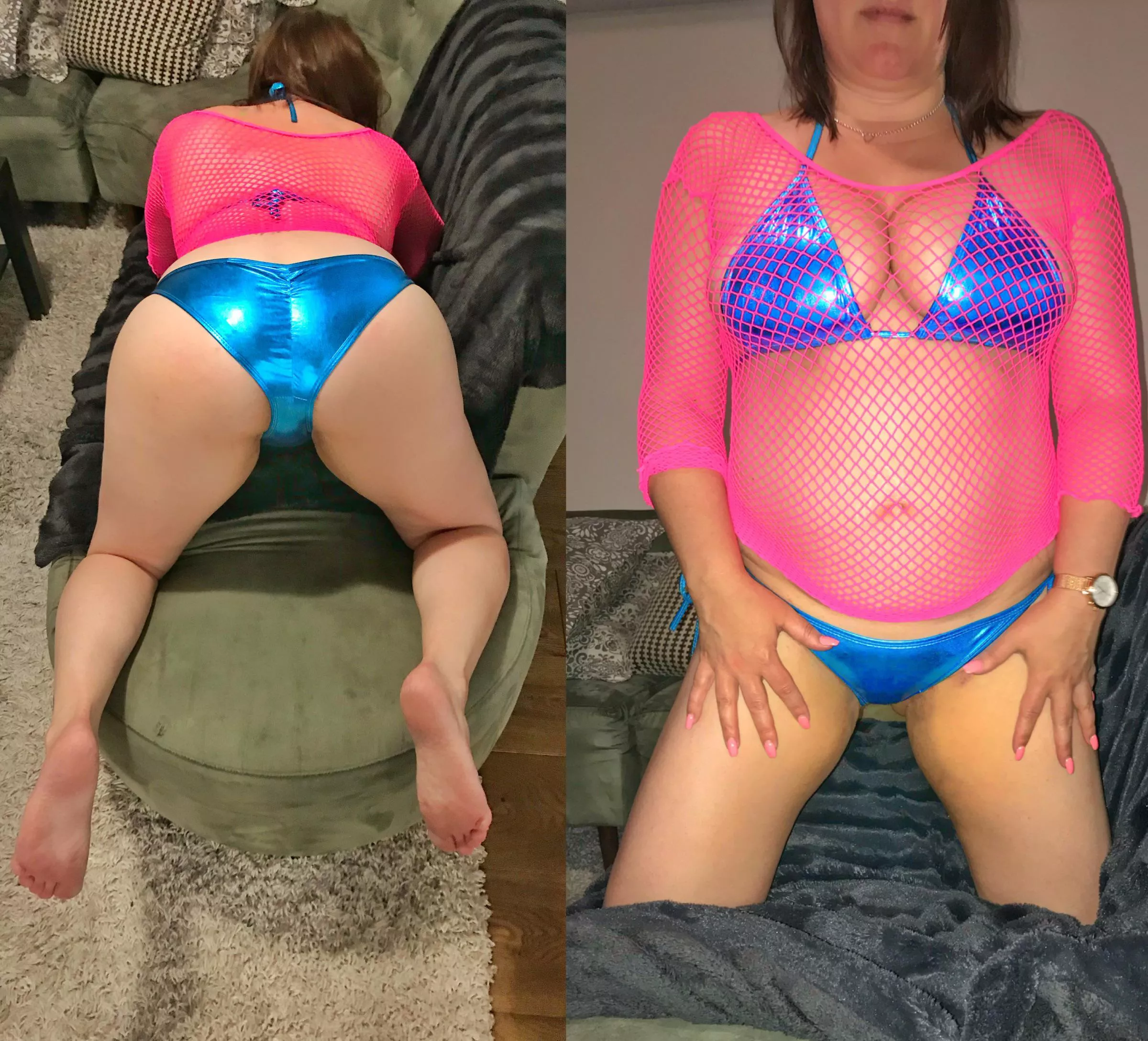 My condo pool was filled with families The wives were jealous [F]