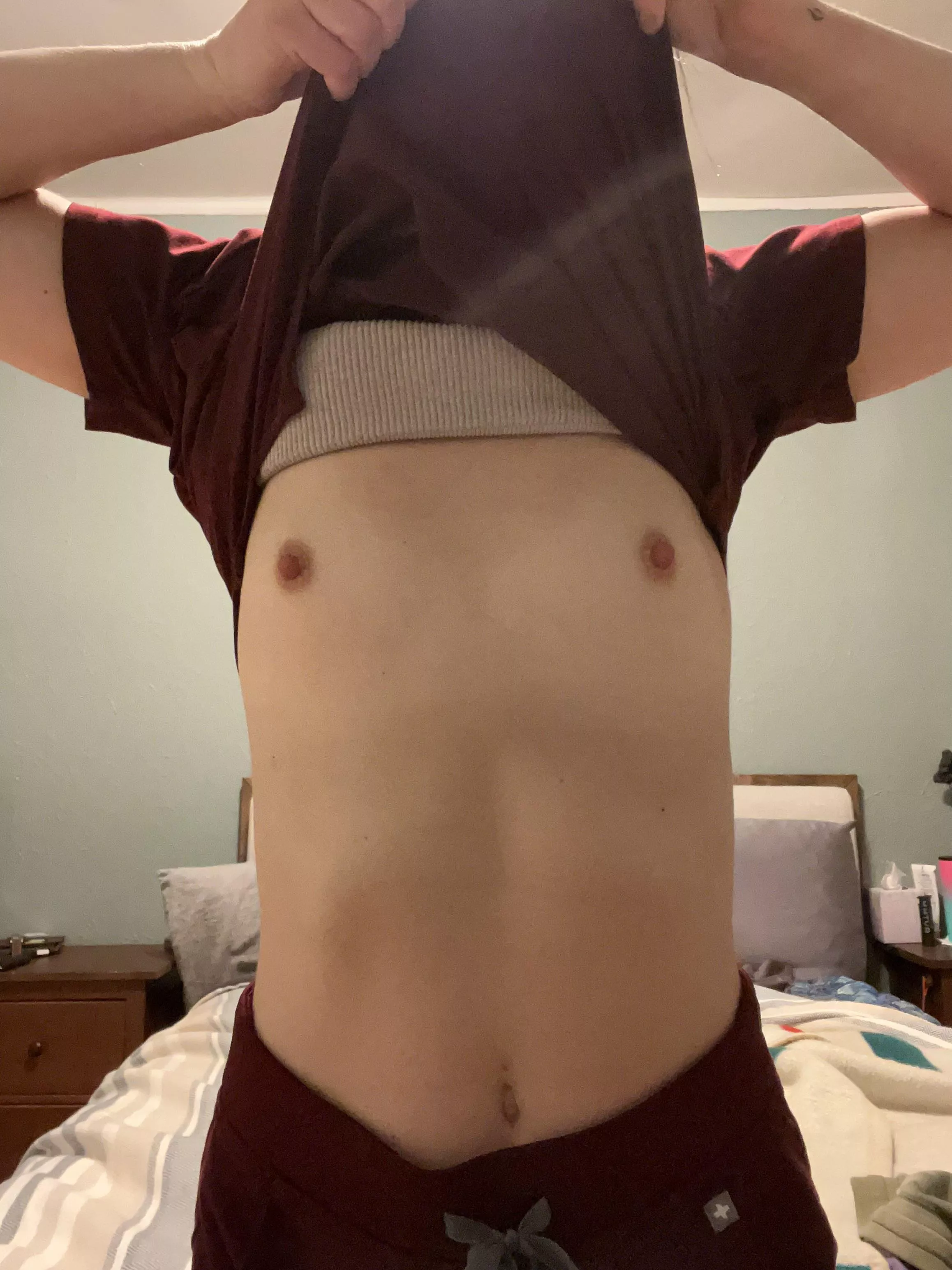 Not even sure why I wear a bra to work. [f]