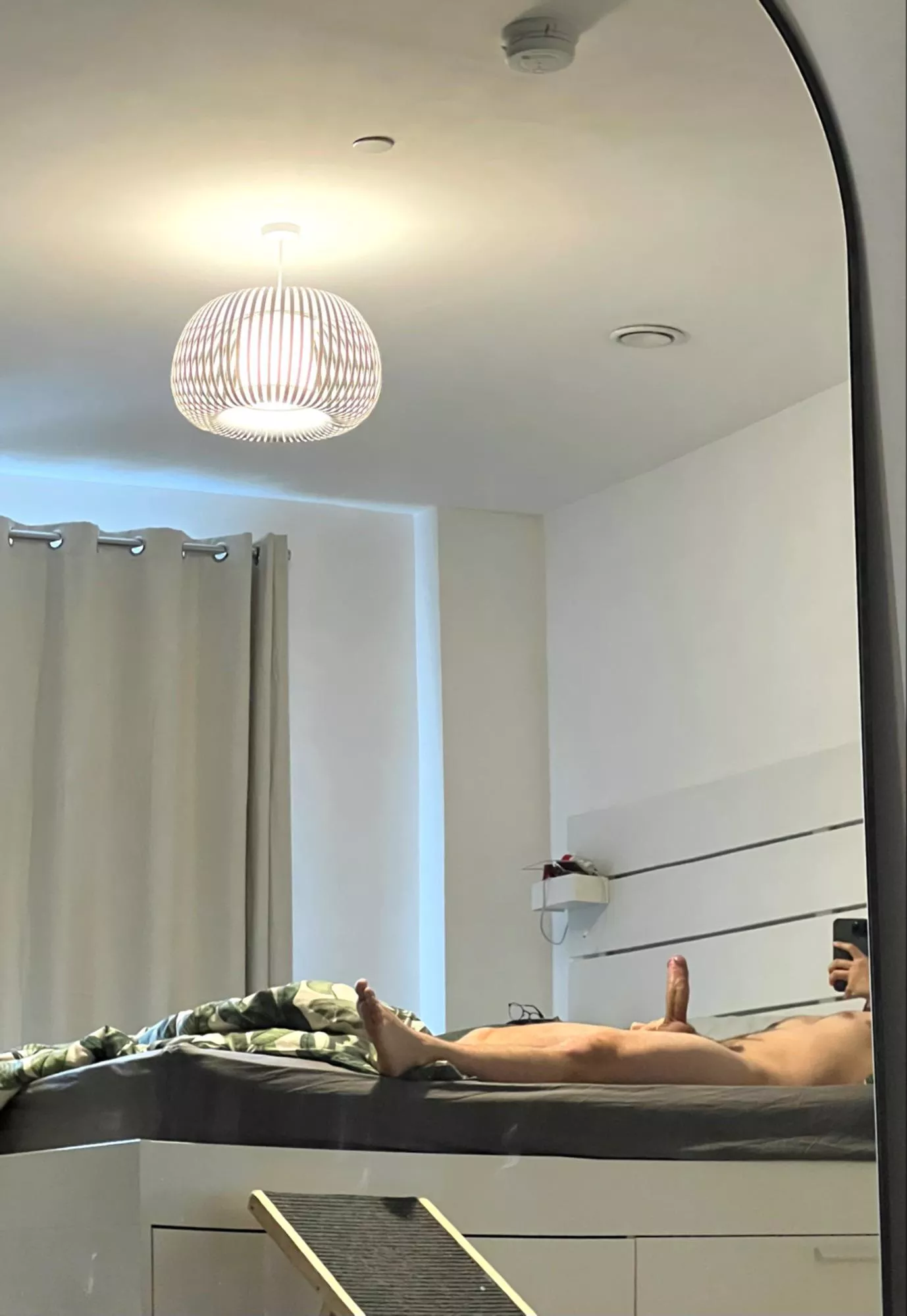 I’d love to watch you suck my dick from this angle.