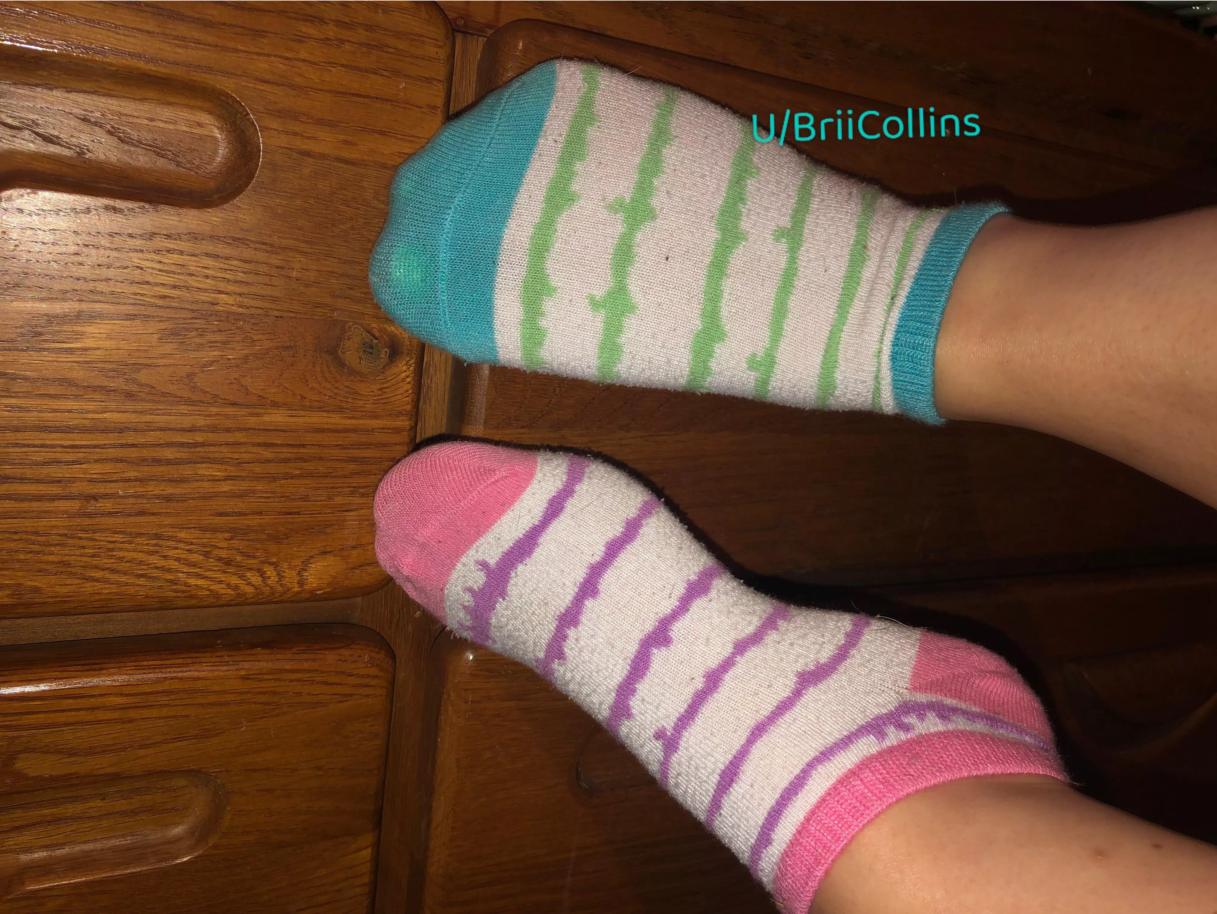 [selling] my dirty socks. Come get your pair..you won’t be disappointed. 🥰🥰 US.