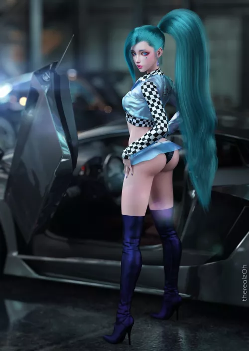 KDA Seraphine - Race Queen (therealzOh)