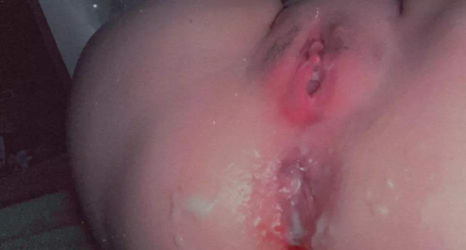 i came so many times as daddy destroyed my tight asshole [f]