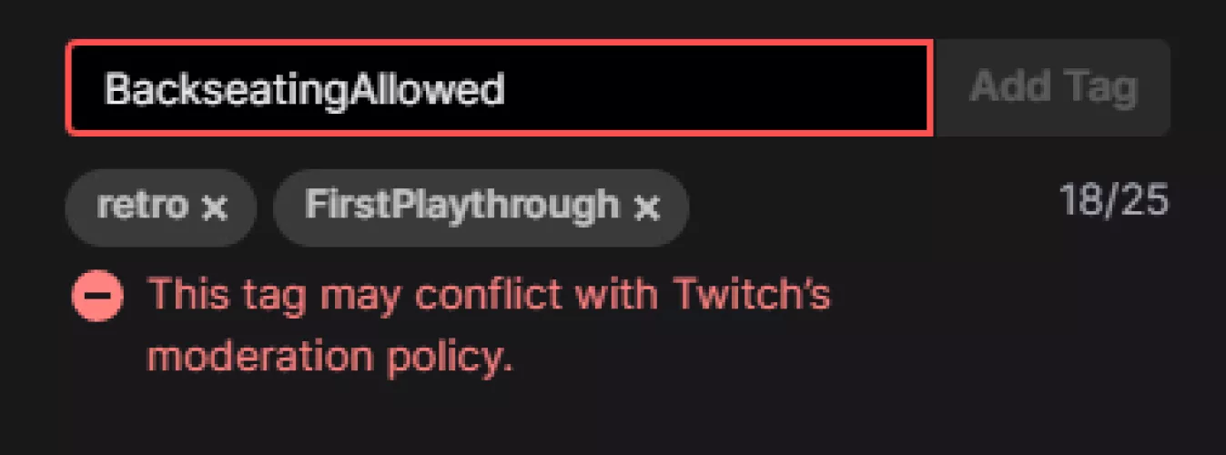 What's up with the new tag system?