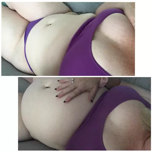 Before and after a mountain of Tacos! 🌮