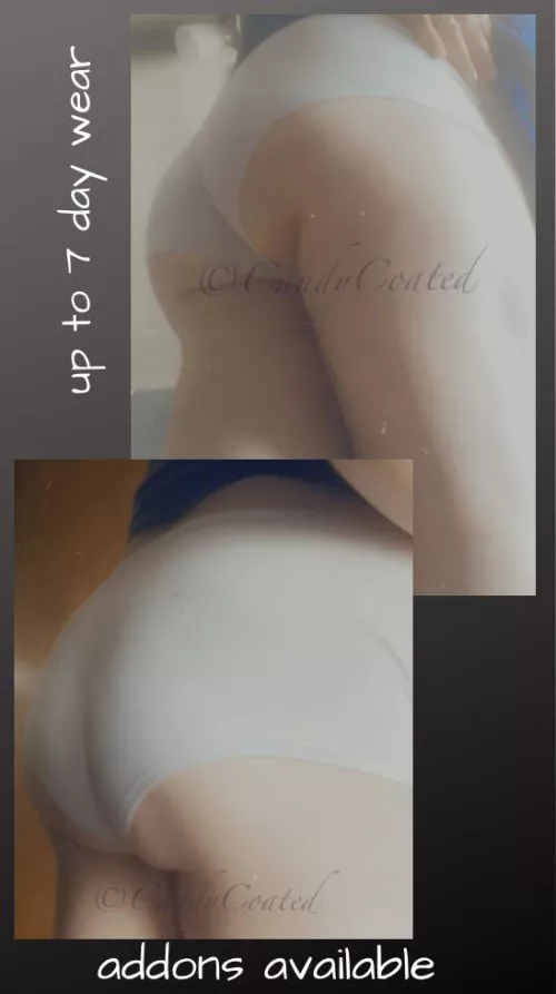 🍭 Available for wear Sunday! Get on my schedule for some seriously addictive smelling panties 🤤 [selling]
