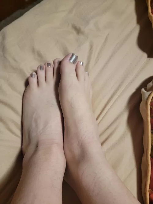 Some shy and tired toes that need attention 😻