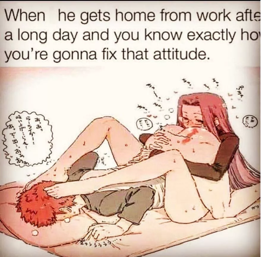 I have an attitude in need of fixing (I have no idea what the sauce is)