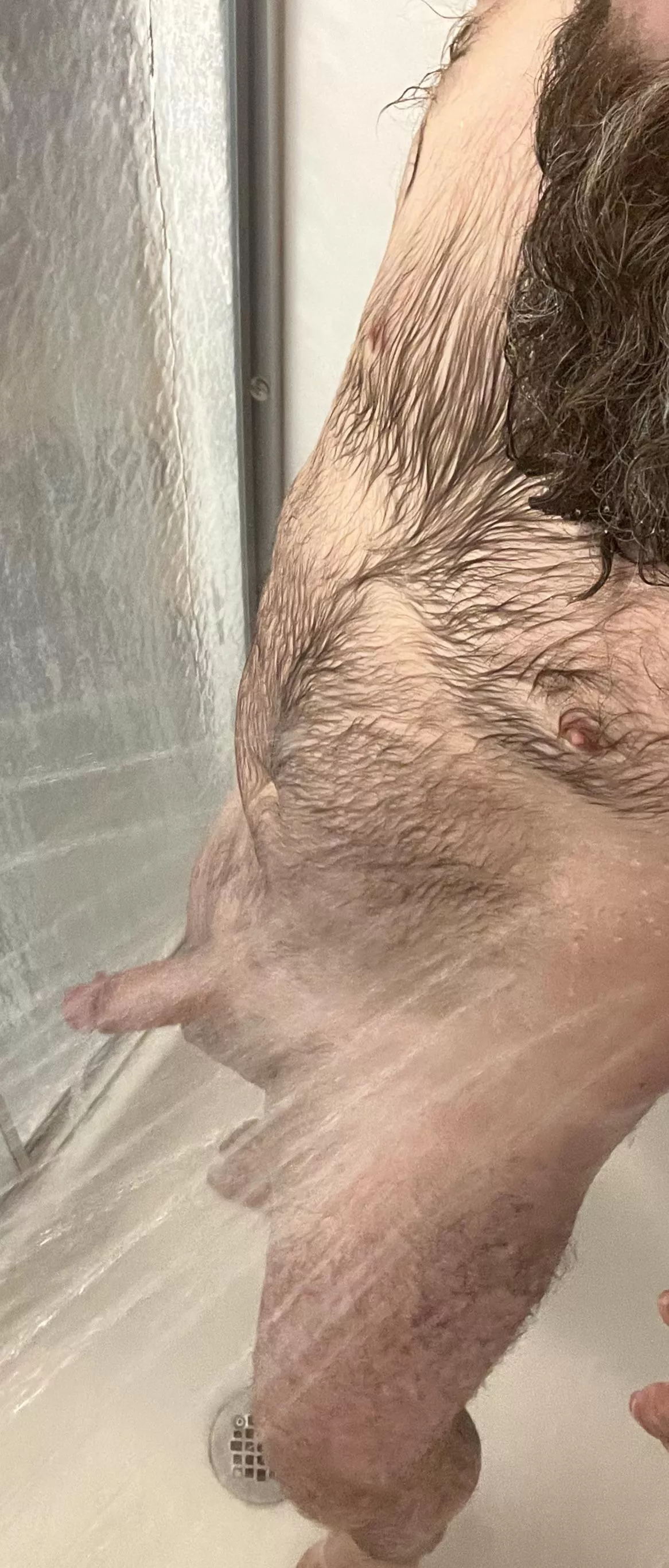 Nice warm shower after being at sea…..