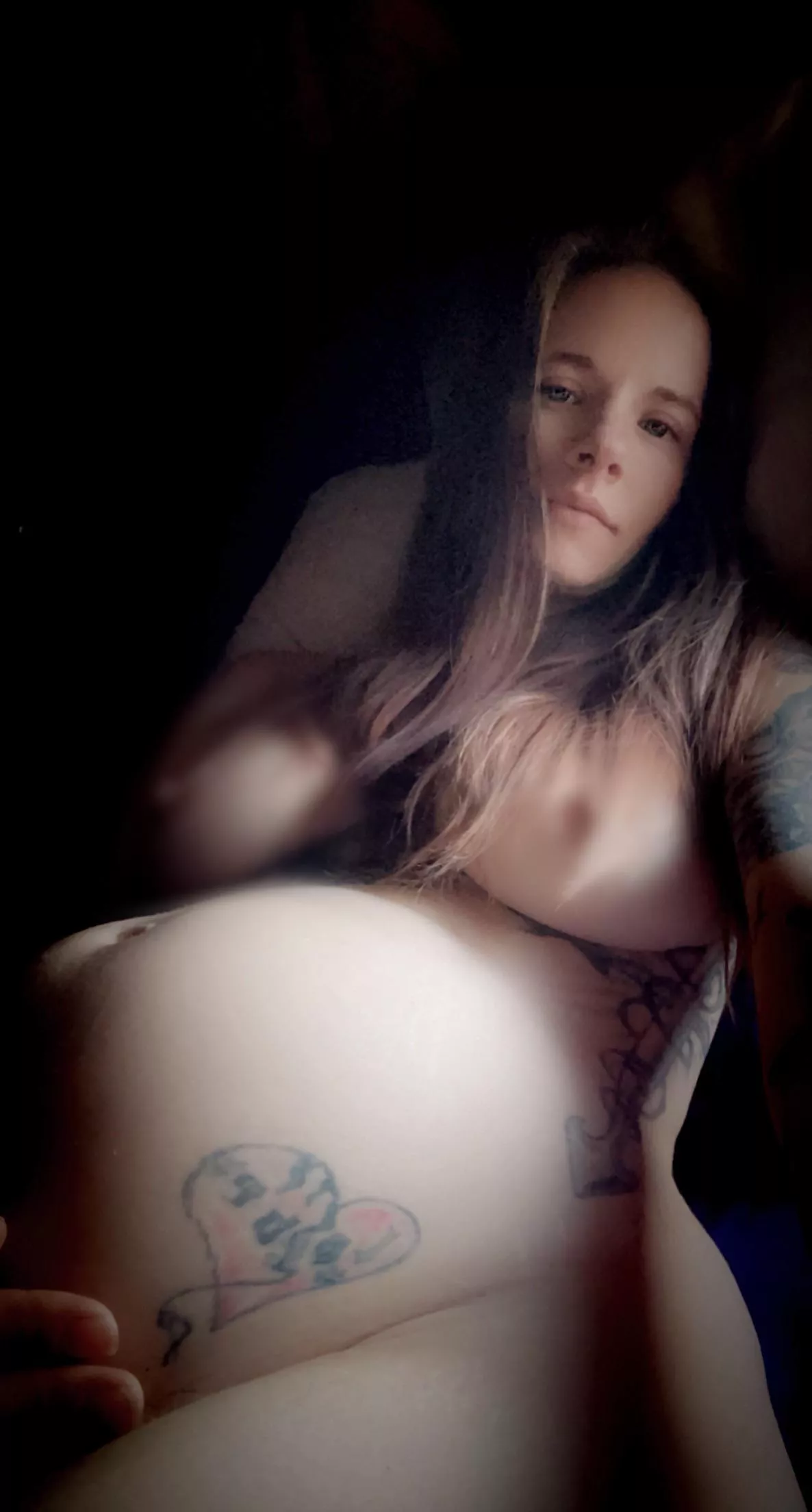 Waking up…. Love the morning belly