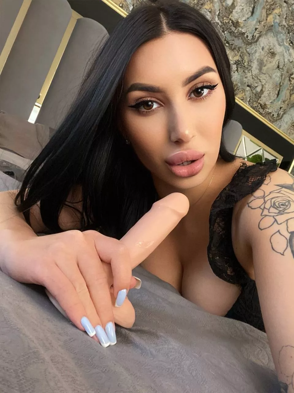 I really want to take your cock and fondle it all night long! ❤️ Free link in comments!