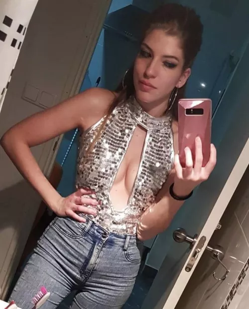 What do you think of my outfit from last night? 19F