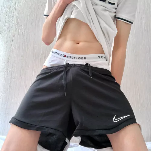 Would you drain my balls before I go training?