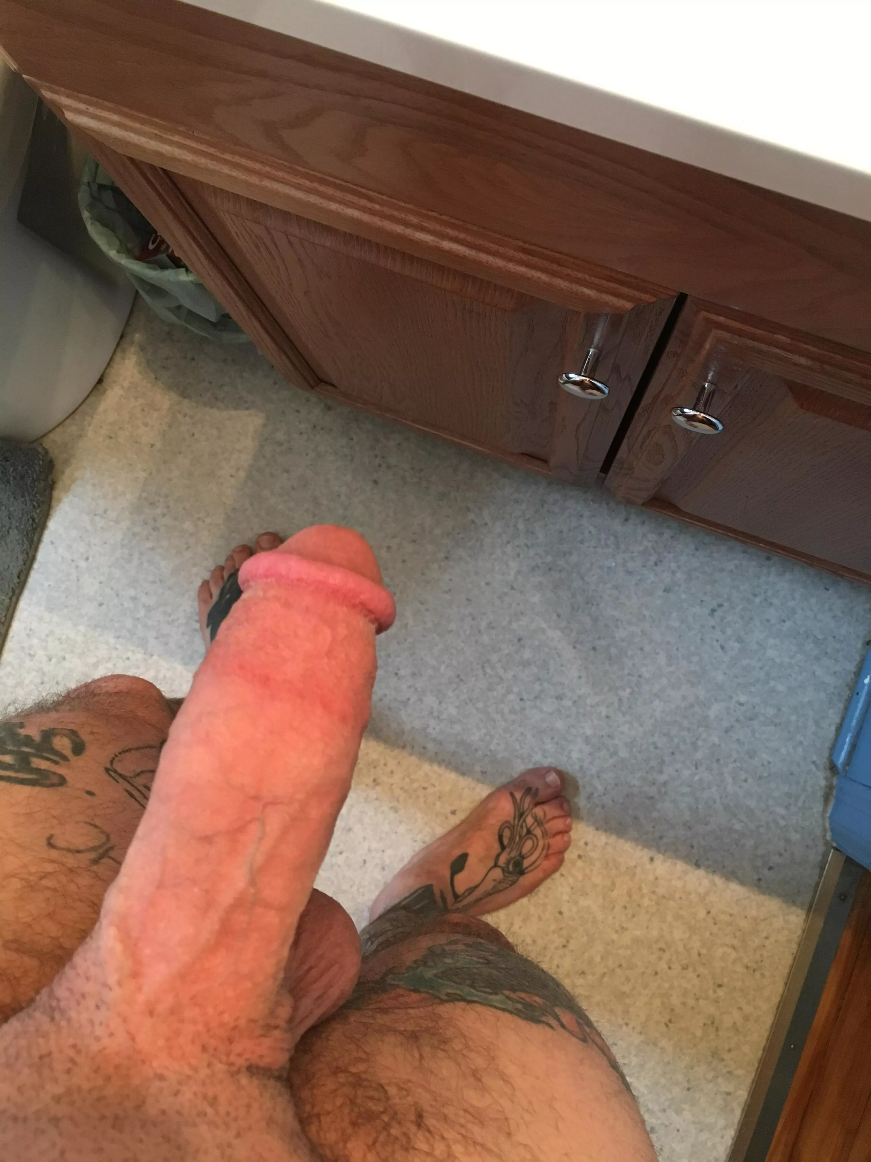 Mostly dick but one of my tattooed 🦶