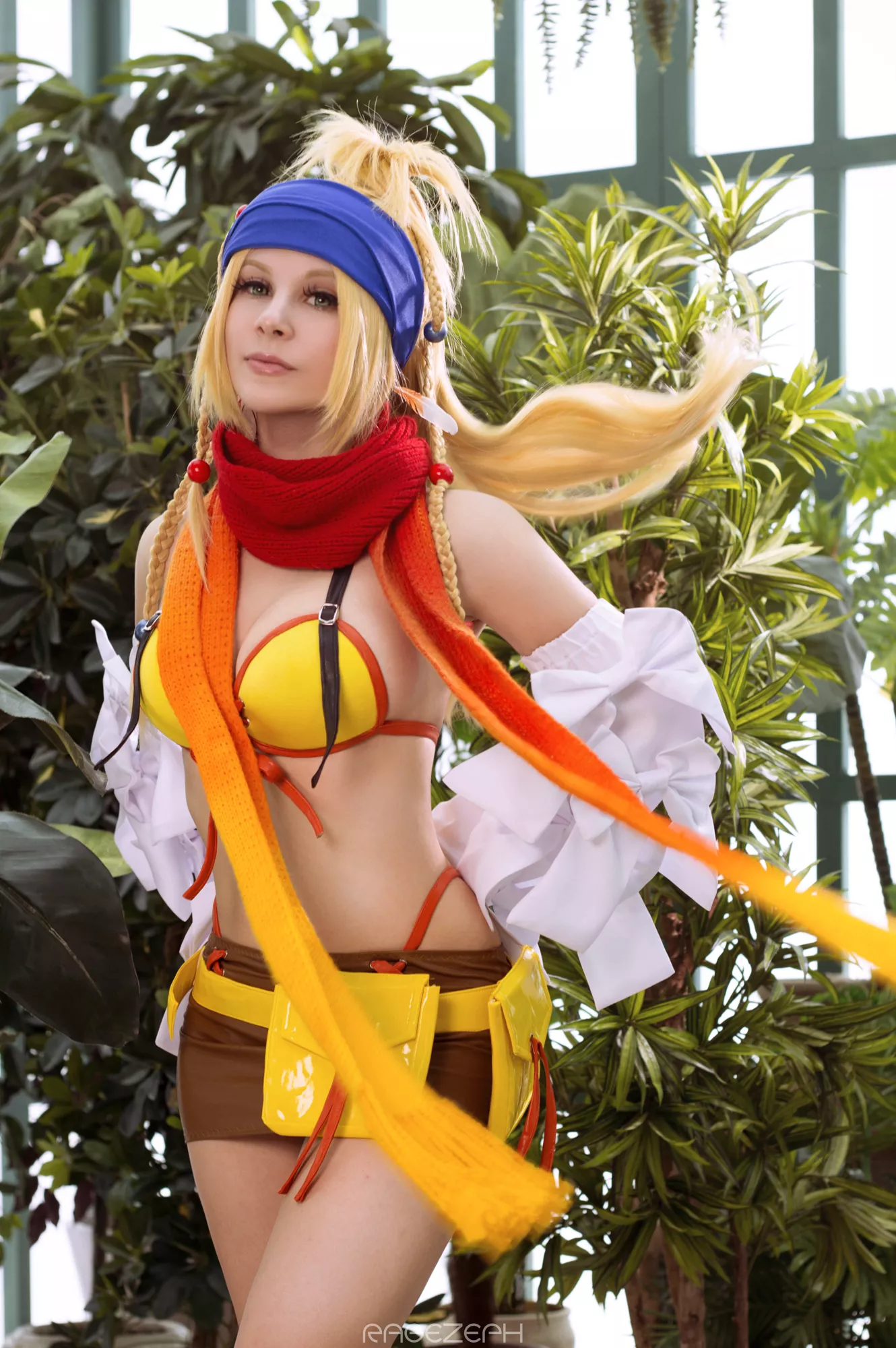 Rikku from Final Fantasy Cosplay by Yunakairi