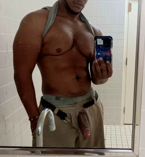 let me dick you down before my shift is over