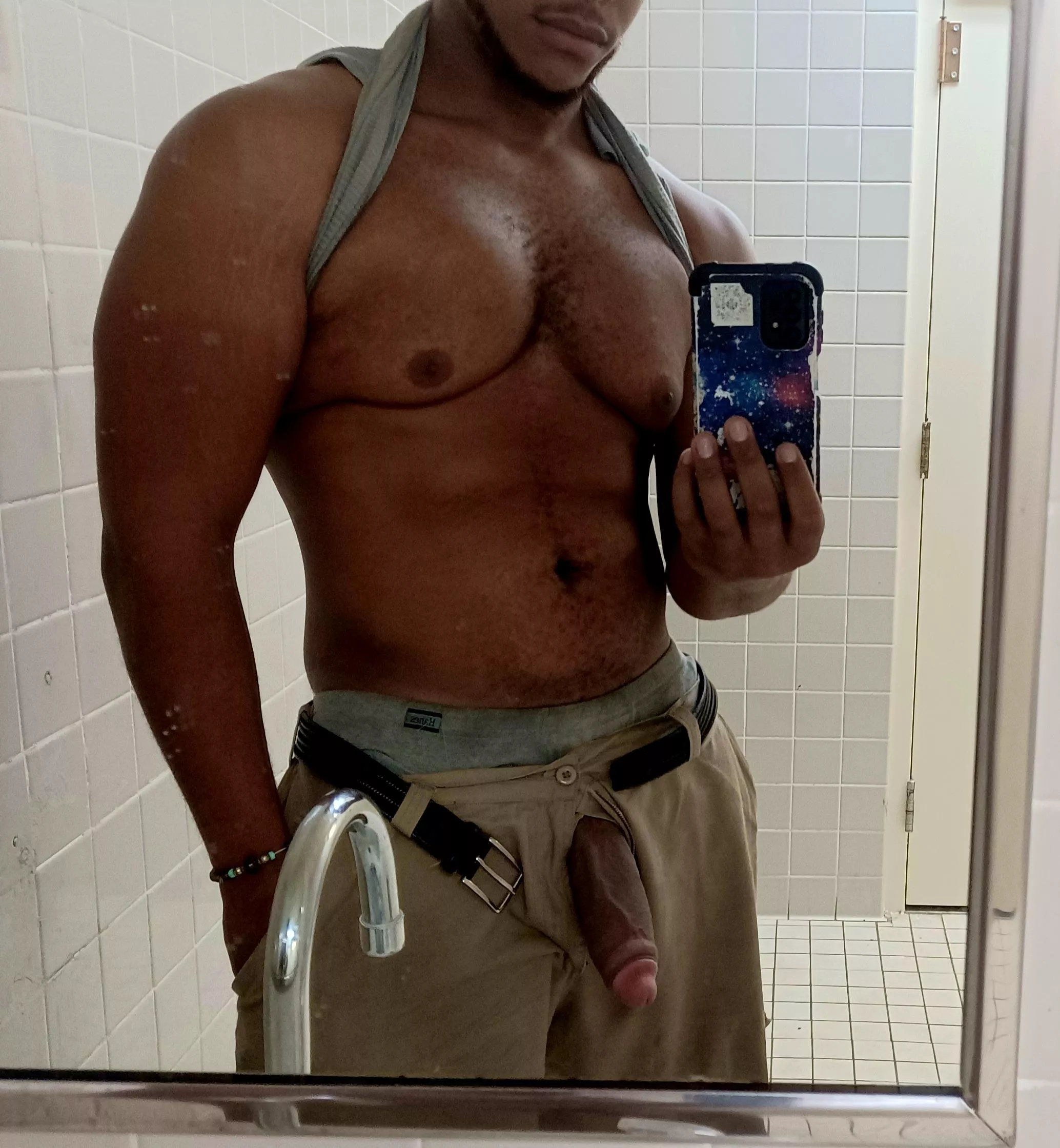 let me dick you down before my shift is over