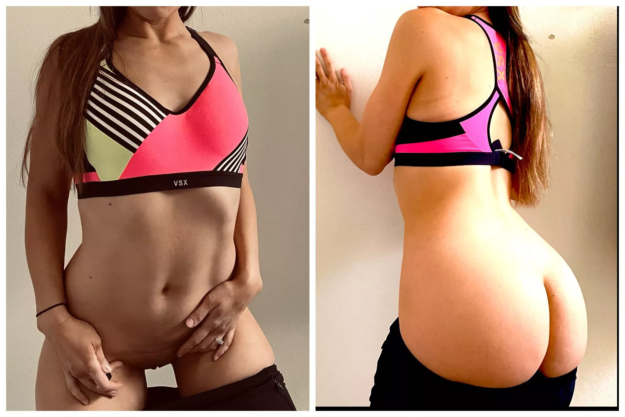 Lookin’ cherry in front and peachy from behind.