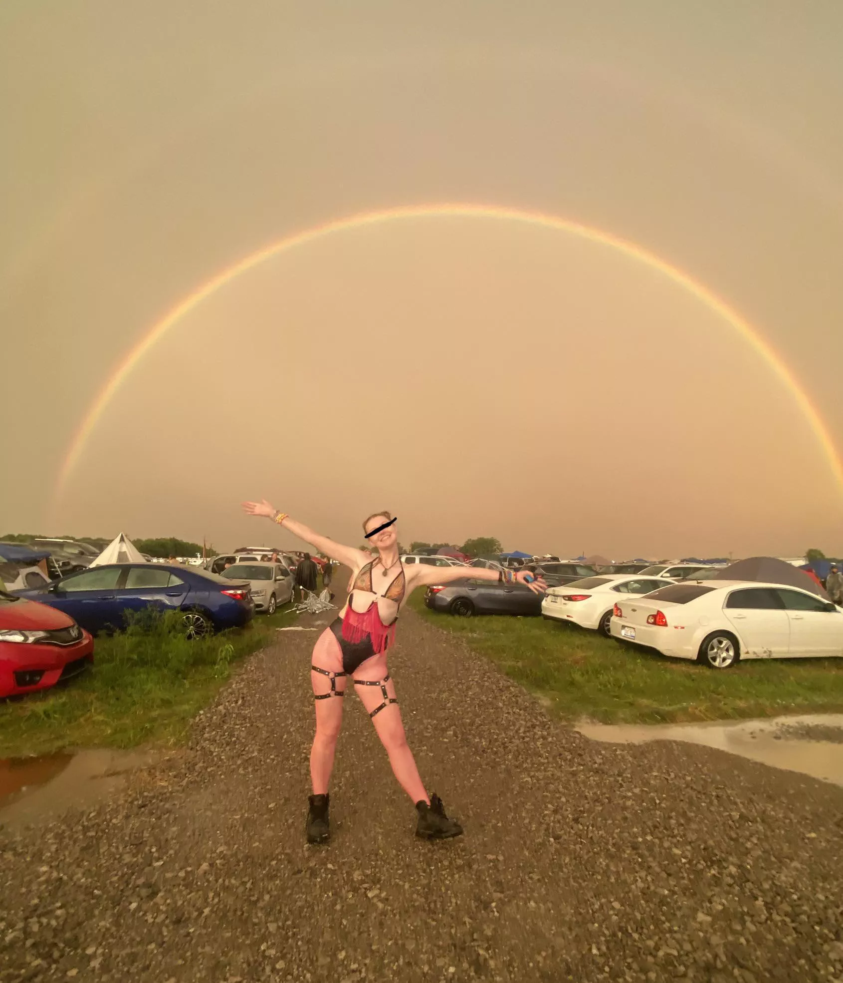 • secret dreams was a dream, double rainbow intro for the man Tipper 🥹🌈🌈 •