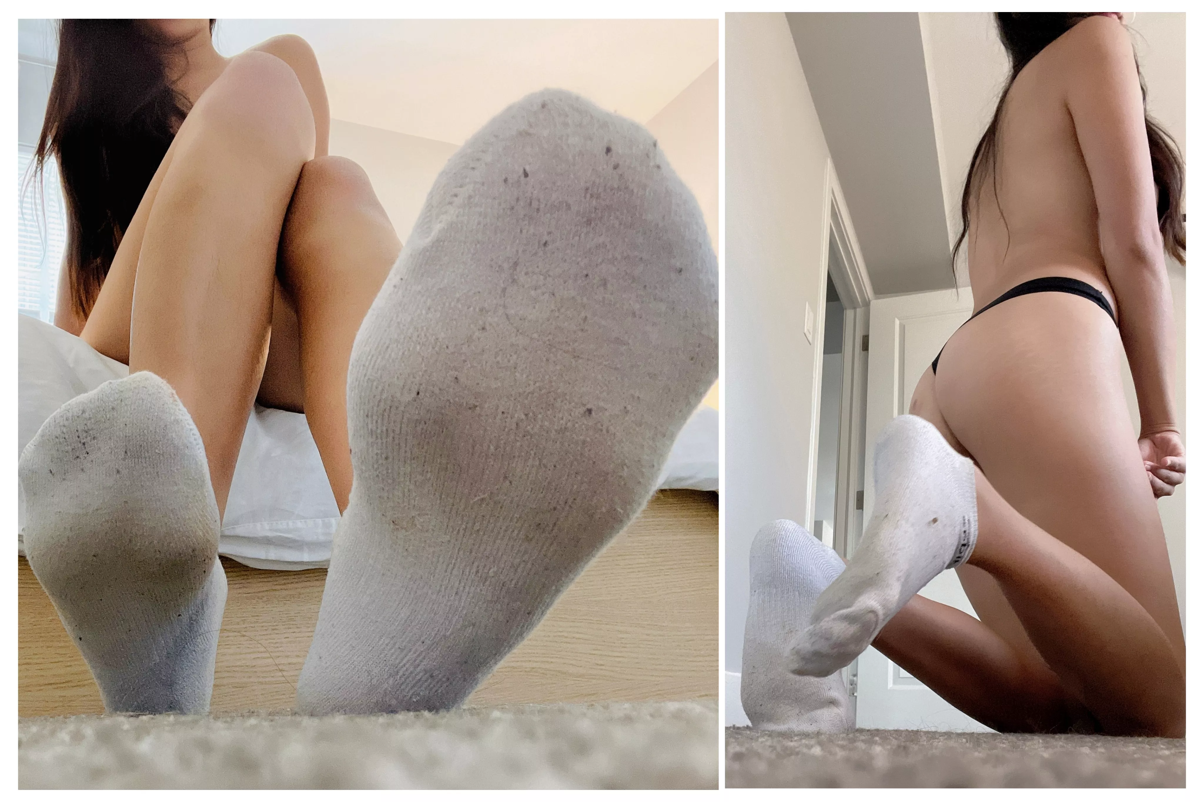 [Selling][US] Asian girl's smelly socks! Would you sniff them? 😚