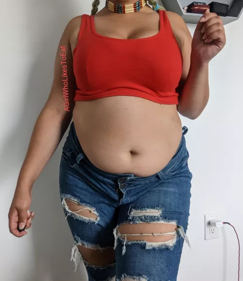 💋 Giving my gut a little breather from my jeans xD