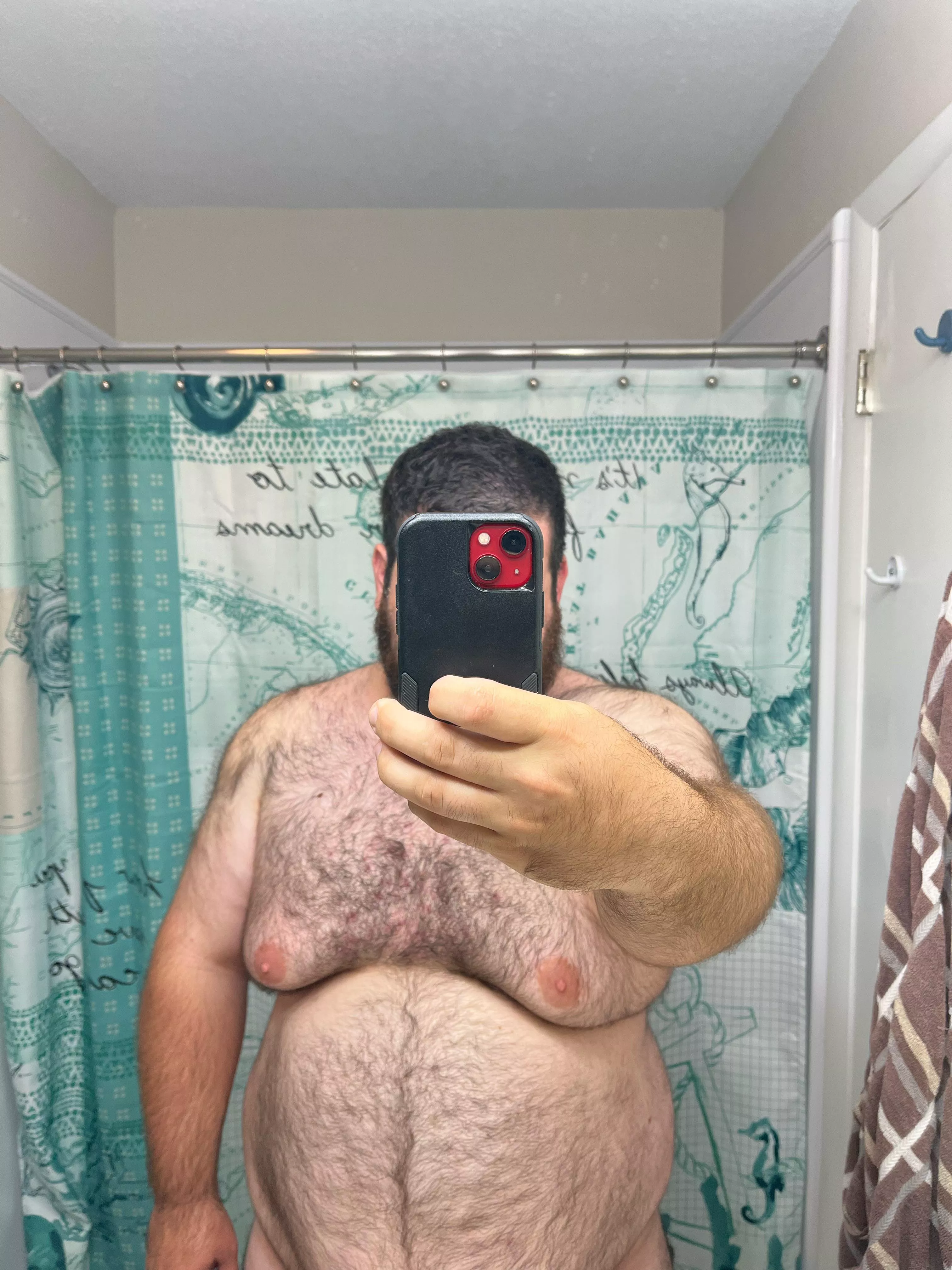 About to hop in the shower to calm myself down a bit before work…. Wish it was pleasuring someone before they went to work.