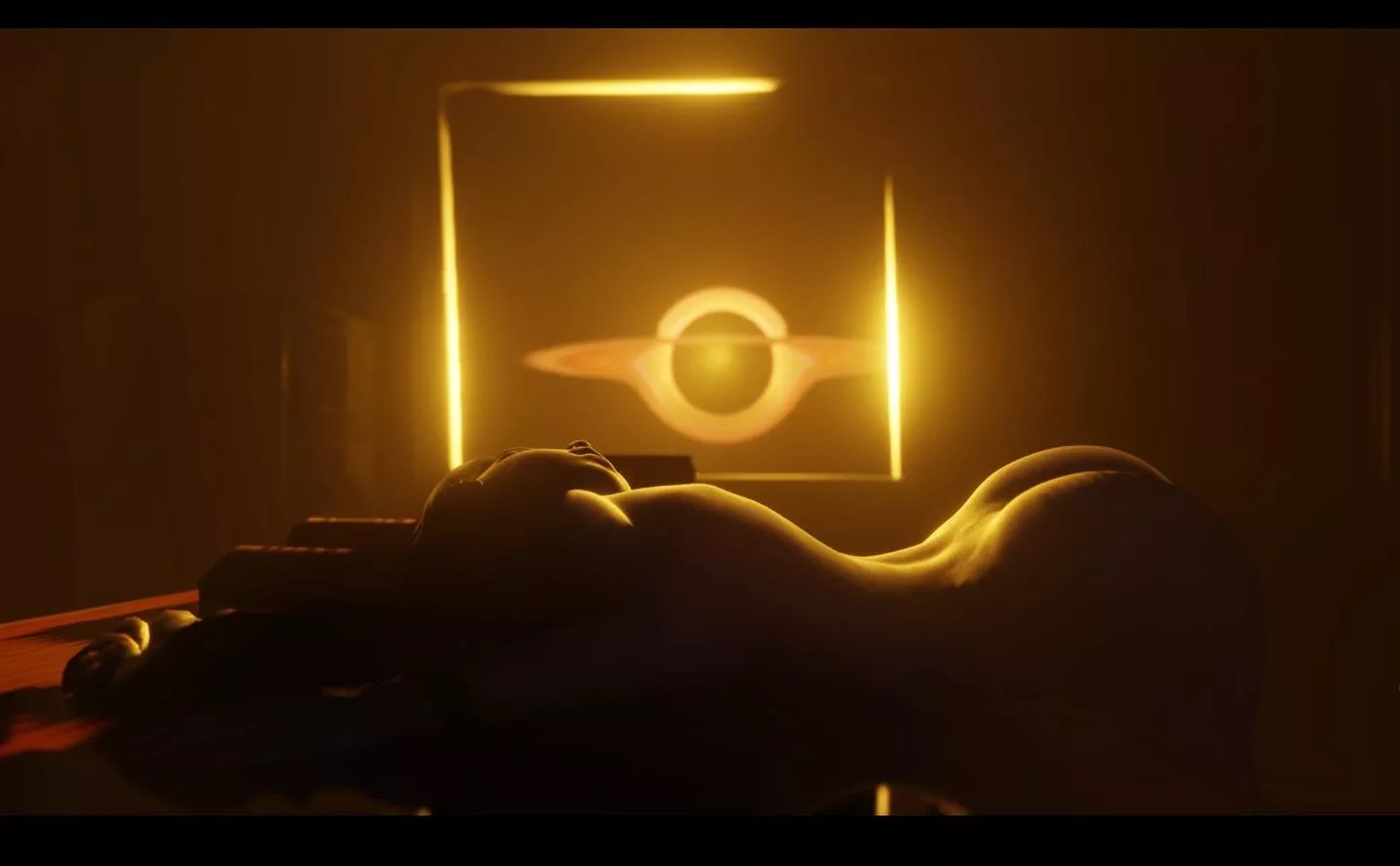 color picture, Black hole, school, teachers desk