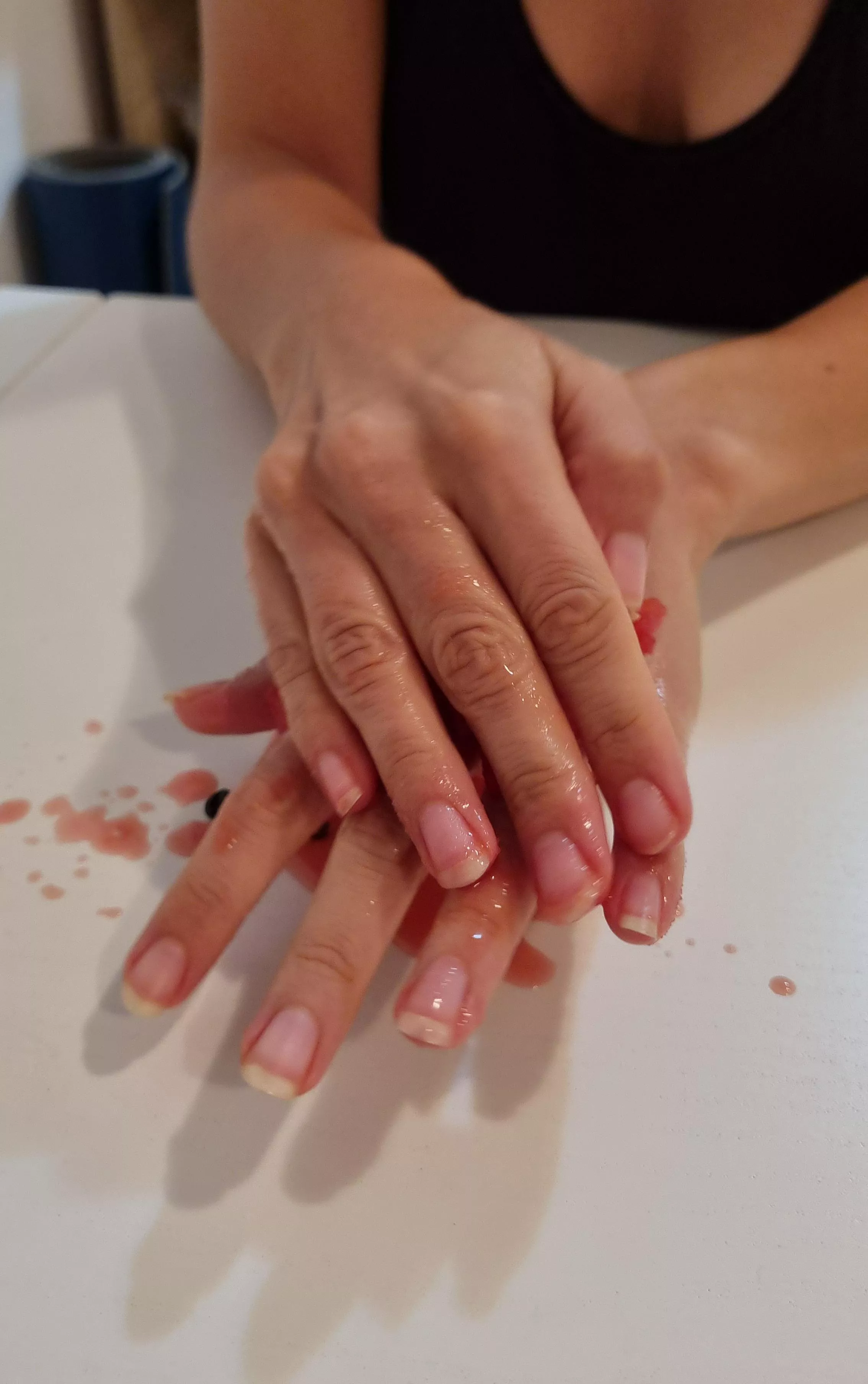 Dirty hands need a clean, may you suck them for me?