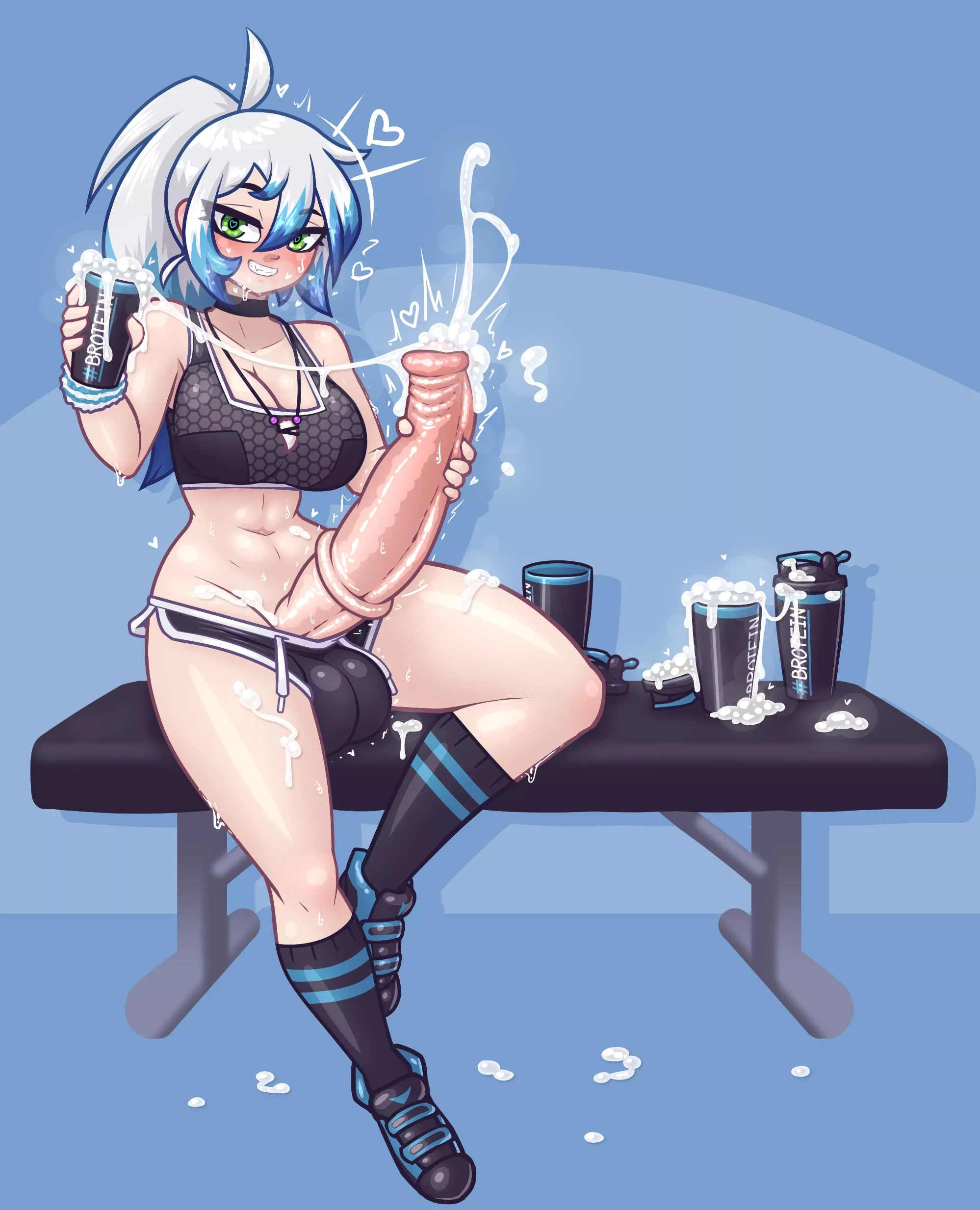Do you want a protein drink? This is a special one [Limbebreaker Artist]