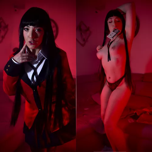 🃏 EroCosplay - Yumeko Jabami from Gambling School 🃏 - ON/OFF by u/daphnee_lecerf