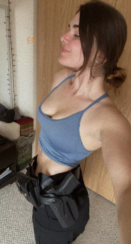 For those wondering what’s underneath the uniform 💕