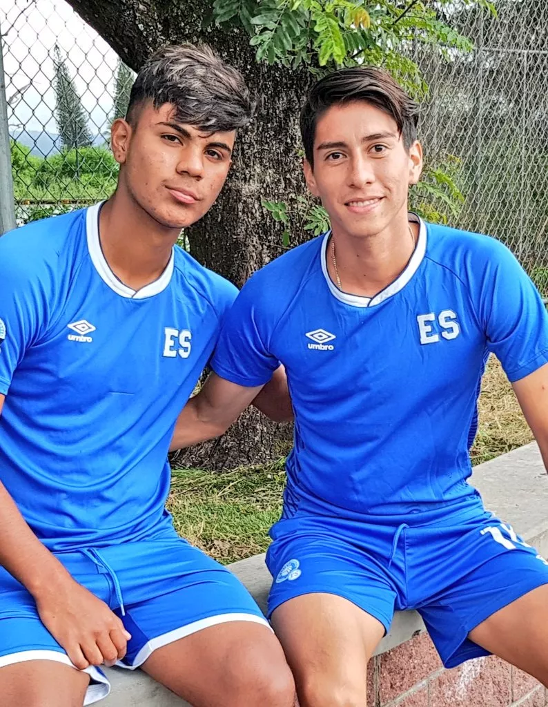 I get the messier hair, he gets the better looks