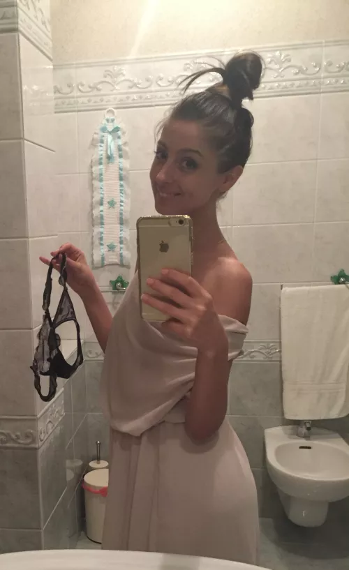 I love doing this when I come home with a guy I like after a night out!