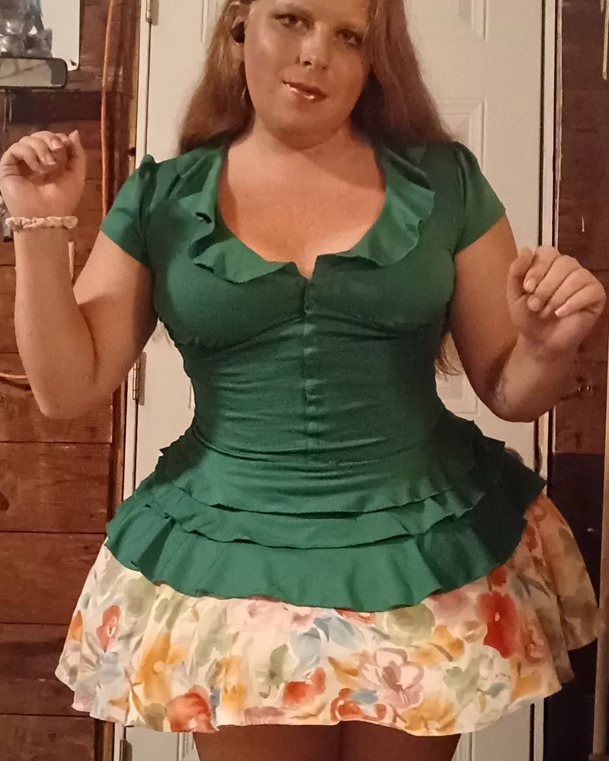 looking this pretty, how could I ever consider myself a man?