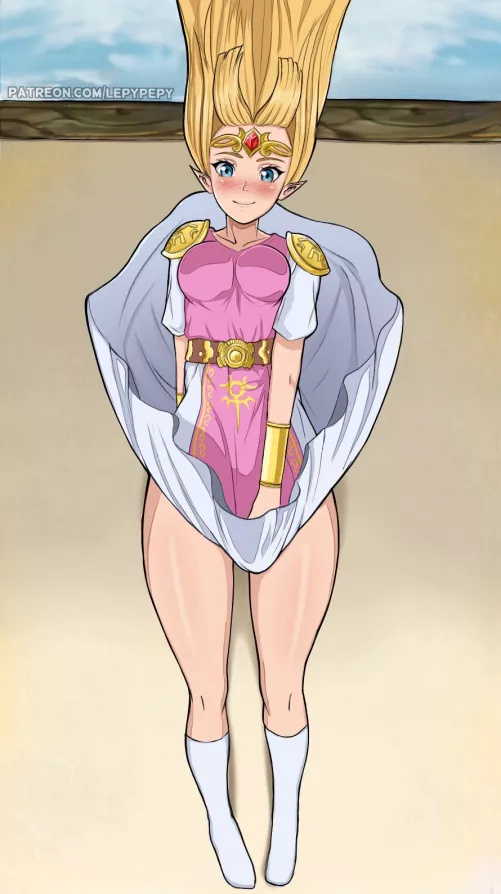 Lycoris Recoil Zelda pose (LepyPepy)