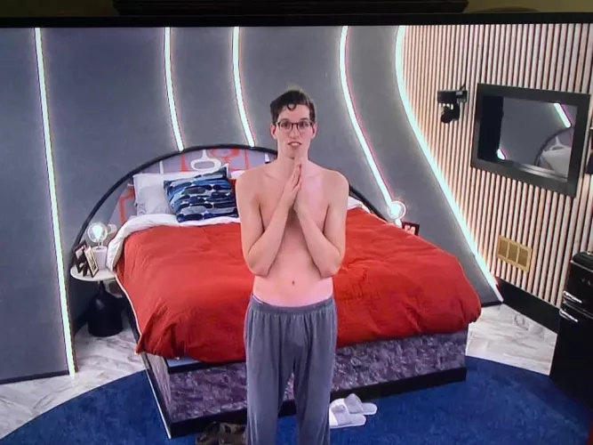 Michael talking to camera!