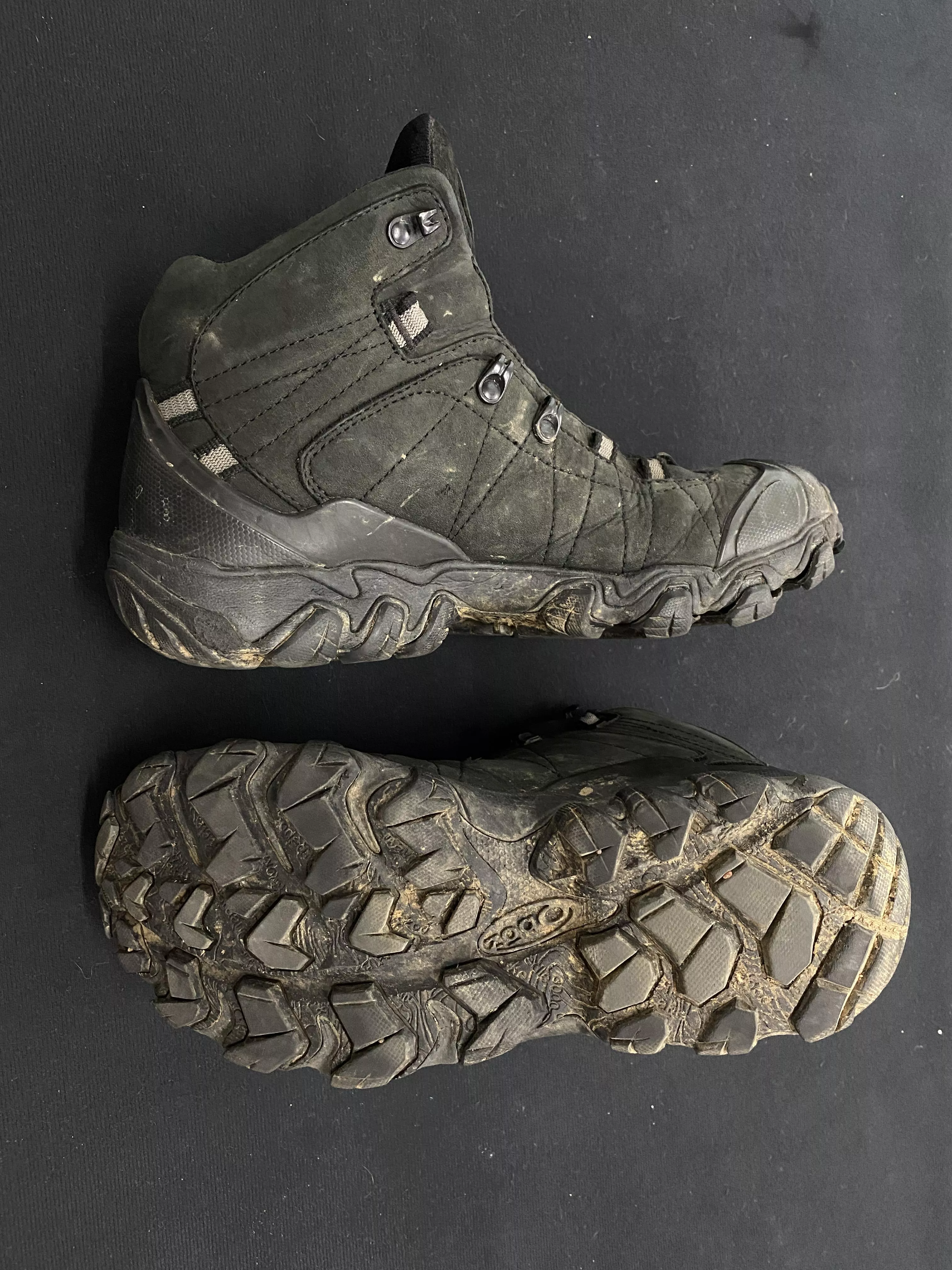 My boot after the trekking. Never i've been tired with cleaning boots like now 😭. Who can save meee