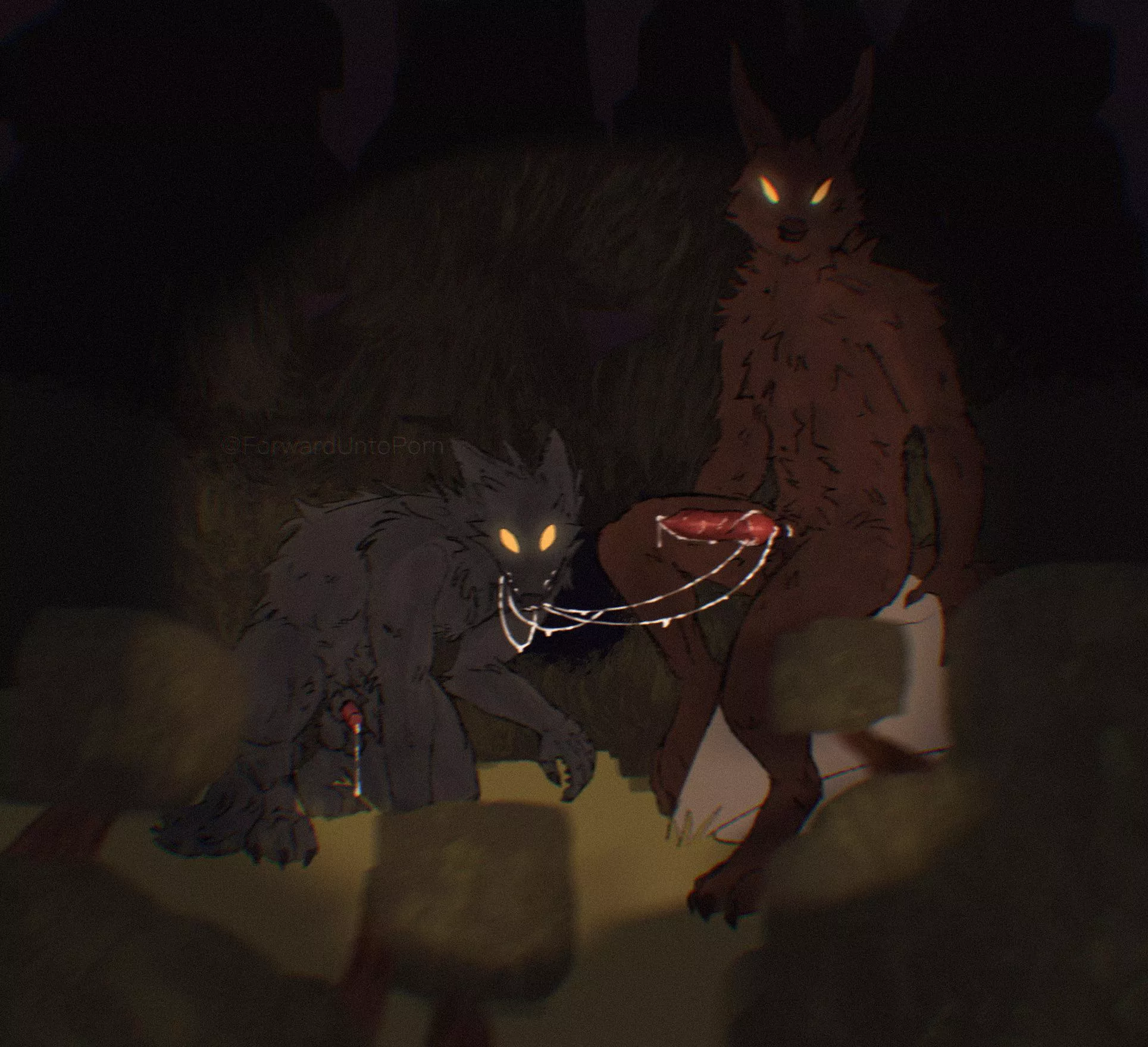 “never know what you’ll find when exploring the parts of the woods where you don’t belong” (twitter: ForwardUntoPorn)