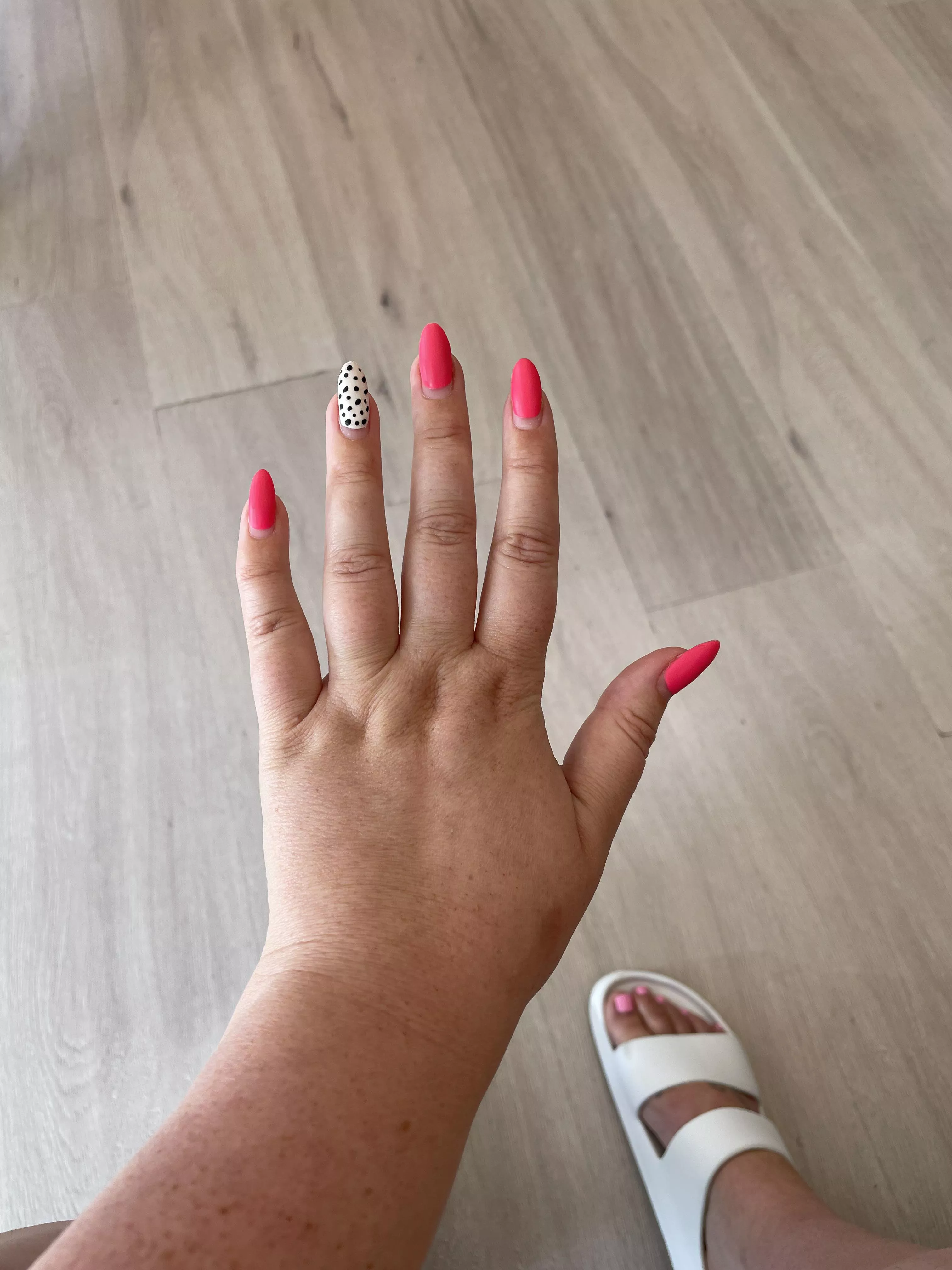 Ready for a refresh. What colour should I pick next? Kidding. I always choose pink.