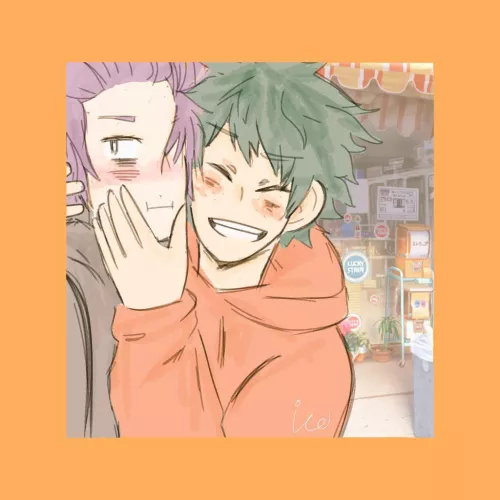 ShinDeku Date Couple Selfie (By @__I_C_E) ❤️🤳🏻