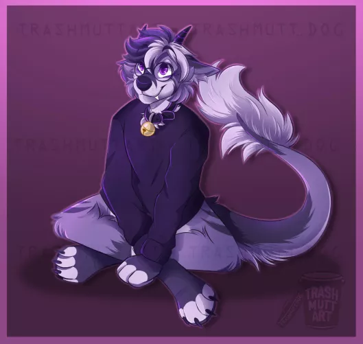 Sweater Weather 🥺 (art by me - TrashmuttArt on Twitter)