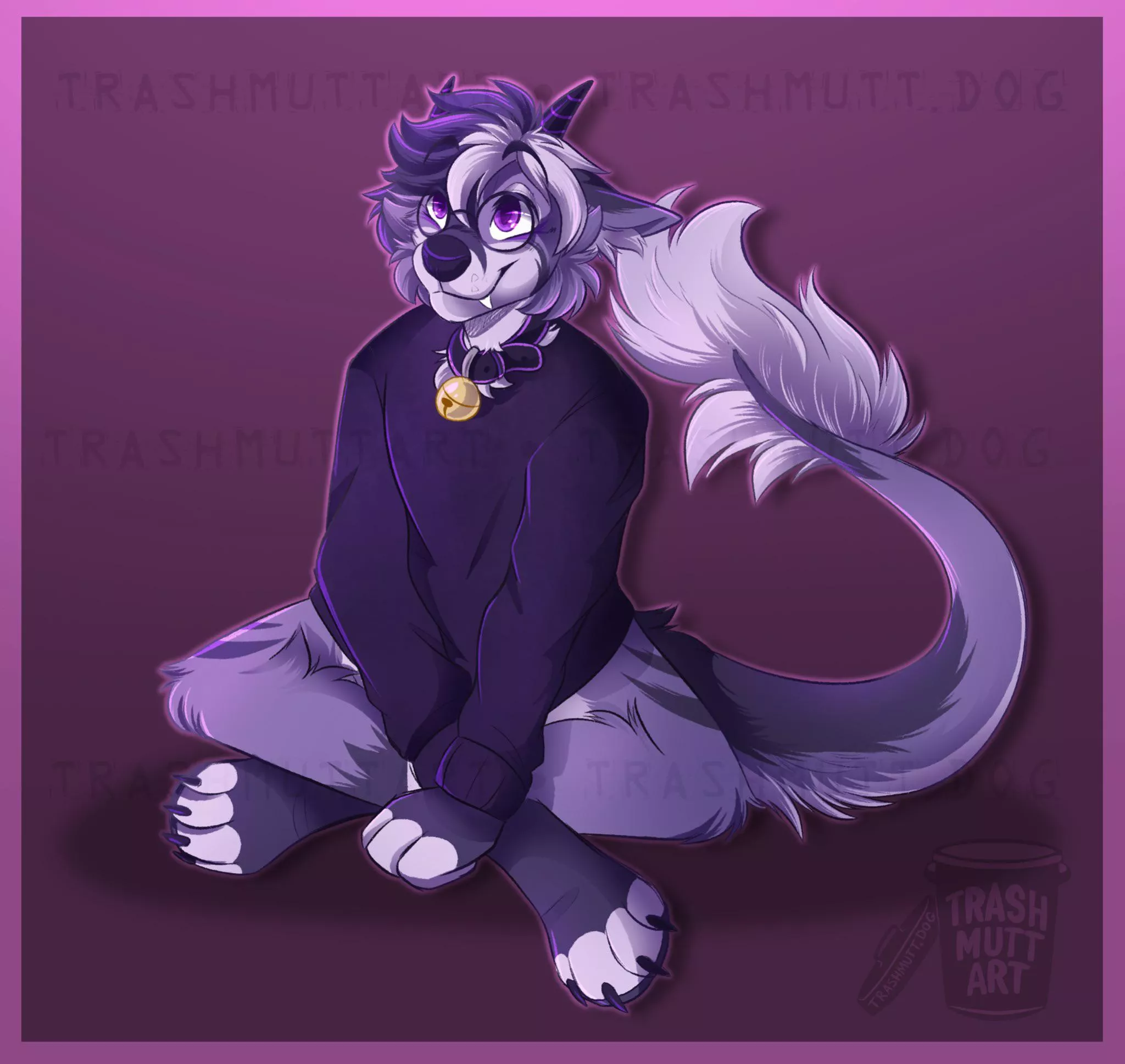 Sweater Weather 🥺 (art by me - TrashmuttArt on Twitter)