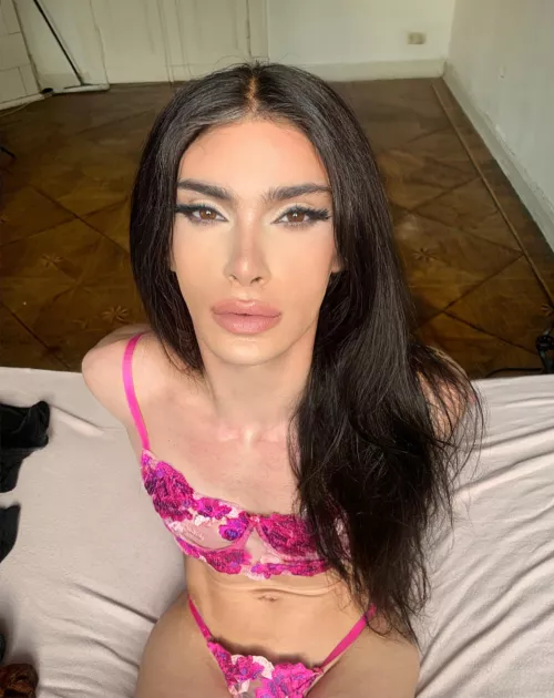 What do you wanna taste first, my lips or my cock?