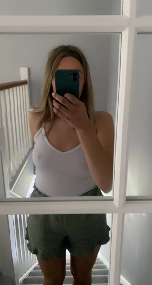 When you get home and realise you went out like this 😬🙈